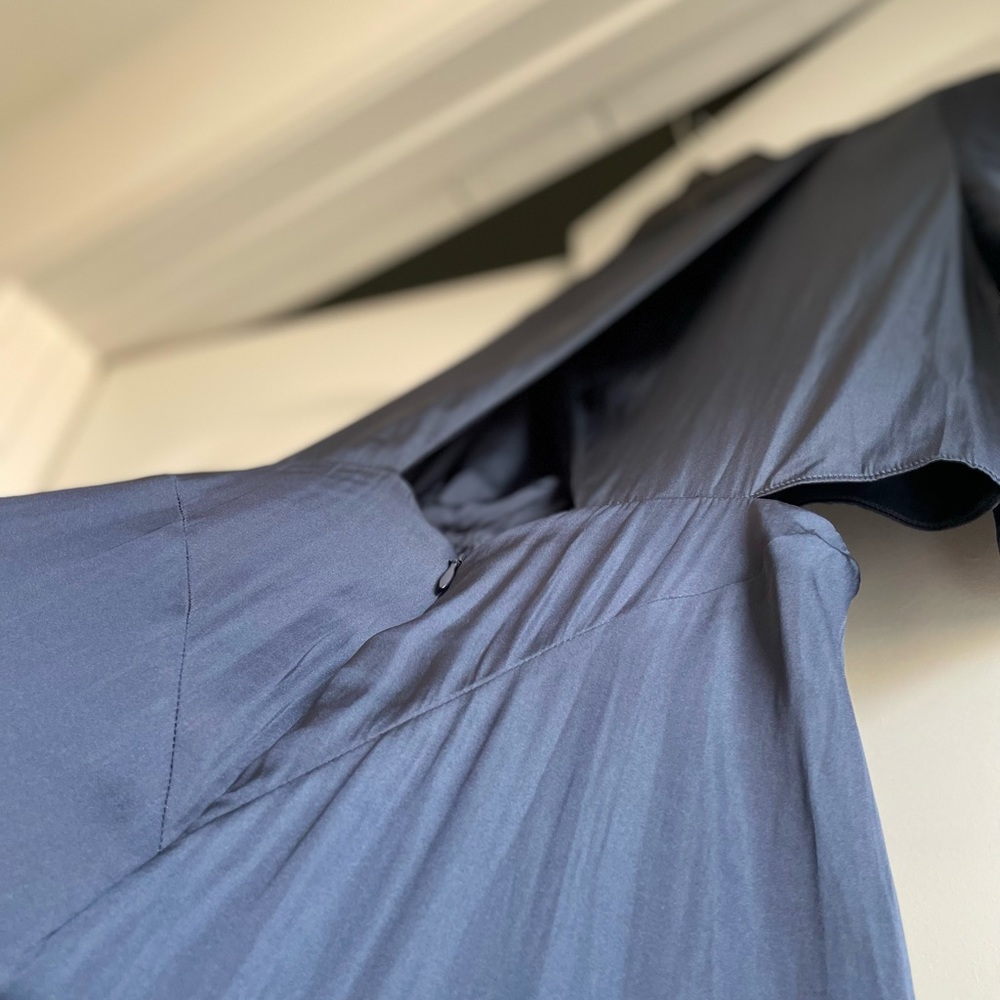 Maje FLOWING SATIN SCARF DRESS - Picture 10 of 15